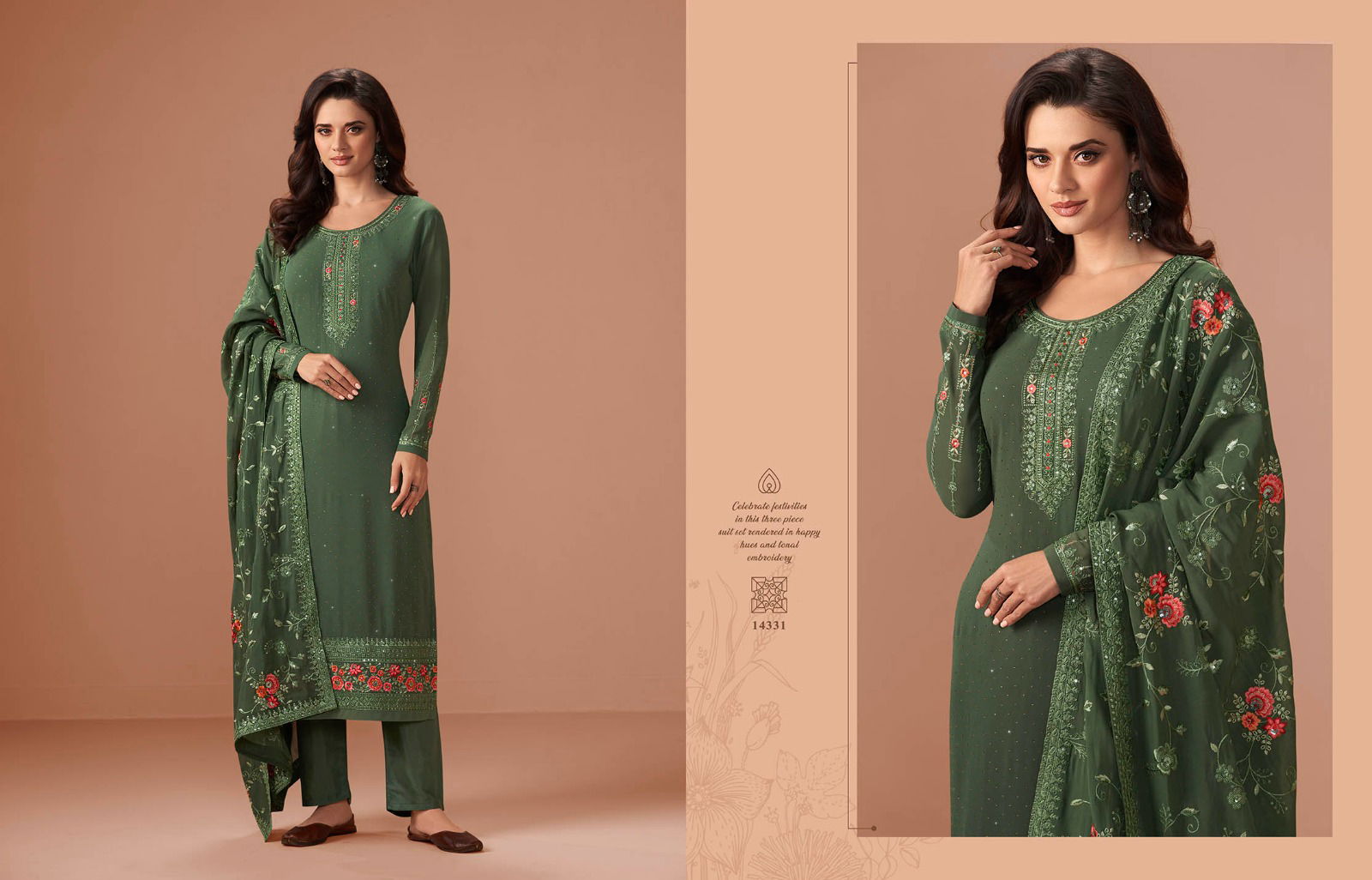 Zisa Rose 14331-14336 Designer Salwar Suits Catalog